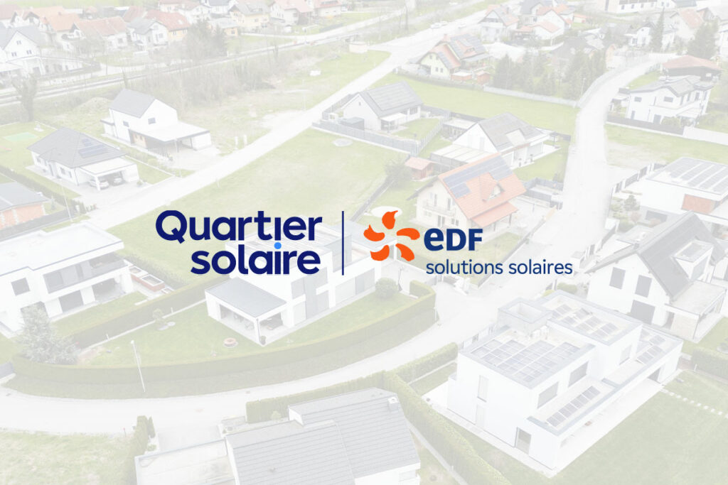 Quartier solaire partage energie solaire